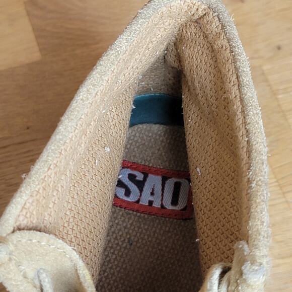 🔴 3/$25 Sao By Stacy Adams Chukka Chunky Leather Boot Neutral Shoe Men's 6 - Picture 12 of 15